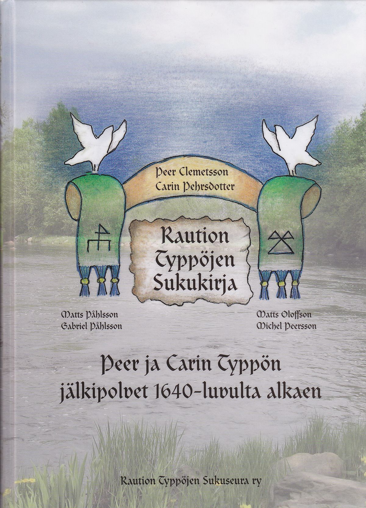 Raution Typpöjen sukukirjan kansikuva